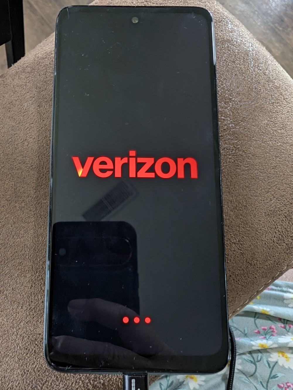 Motorola Moto G 2025 128mb Black Smartphone For Verizon Or Visible With Case